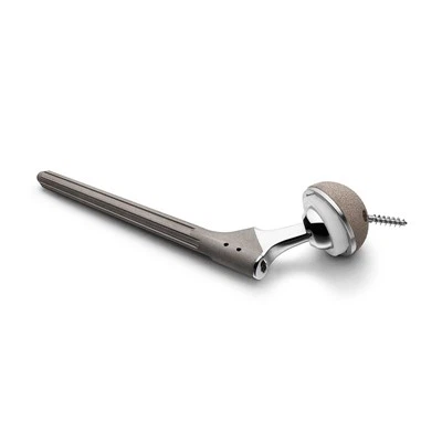 Dènye implant ranplasman anch cementless