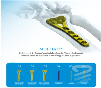 Varyab ang distal reyon plak bloke